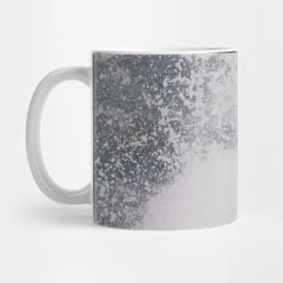 ocean waves on rocks Mug